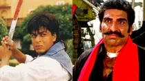 Shahrukh Khan Mukesh Rishi 