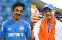 dravid's message to gambhir (photo-pti)