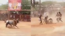 Manjuvirattu in Sivagangai
