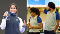 Manu Bhaker, Sarabjot singh, Paris Olympics
