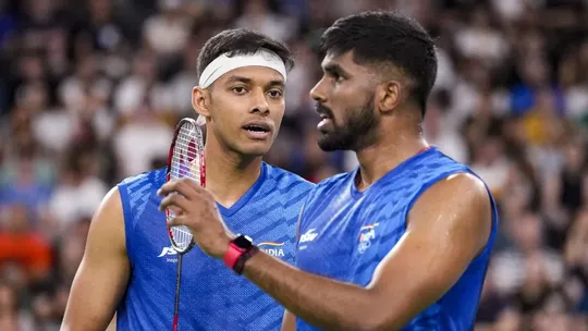 Paris olympics 2024 Satwiksairaj Rankireddy Chirag Shetty won badminton doubles event