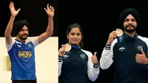 Sarabjot Singh, Manu Bhaker, Olympics 2024
