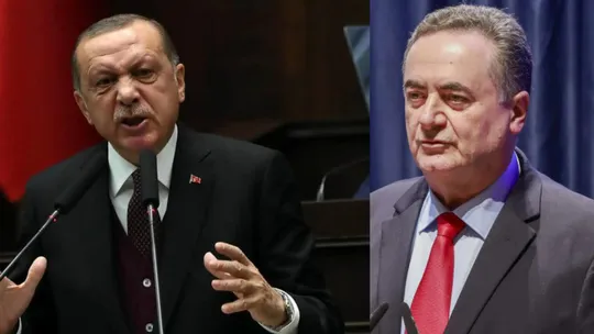 israel katz israeli minister warns Recep Tayyip Erdogan