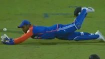 sanju samson drops two catches against sri lanka india vs sri lanka