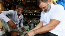 Rahul Gandhi cobbler Ramchait
