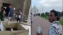 men who offered gangajal in taj mahal arrested agra video viral akhil bharat hindu mahasabha connection
