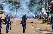 violence erupts a day after peace talks (photo-PTI/respresentational)