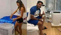 paris olympic indian olympic association portable ac viral video