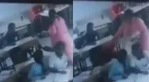 Teacher grabs 10 year old girl by her hair