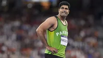 Arshad Nadeem Olympic gold Record in javelin throw paris olympics 2024 social media