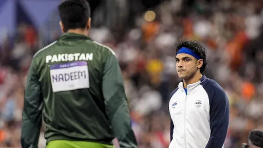 Neeraj Chopra Arshad Nadeem to british journalist on india pakistan rivalry