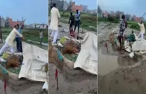 poor people beaten in the name of bangladeshi (screengrab - social media)