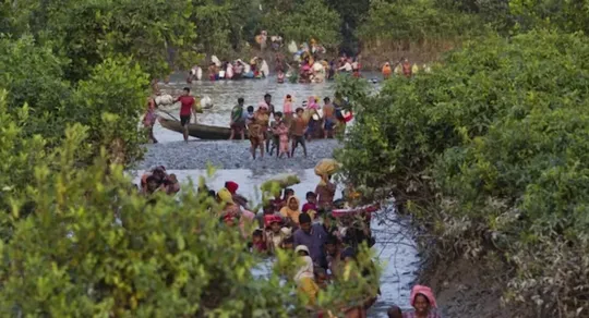 myanmar rohingya drone attack arakan army myanmar military rule