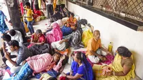 Patient Crowd at PMCH