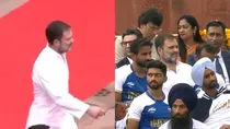 Rahul Gandhi Seat at Red Fort Controversy Independence Day Celebrations