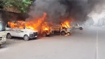 rajasthan udaipur knife attack tension between two communites school students injured