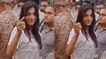 Pakistani woman smiles in video after crushing 2 people under SUV says Mere baap ko nahi jante