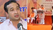 bjp mla nitesh rane controversial statement on muslims threatened to kill speech video viral case filed