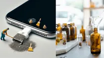 Clean your smartphone charging port and speakers with the help of isopropyl alcohol