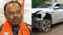 maharashtra bjp president son audi car rams several vehicles in nagpur