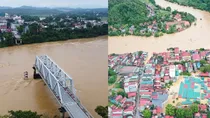 Typhoon Yagi Hits Vietnam 80 dead as bridge Plunge Into River 