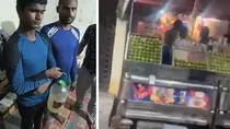 ghaziabad urine mixed juice accused shopkeeper minor helper arrested police found urine bottle viral 