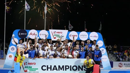 India win fifth Asian Champions Trophy hockey title after beating China