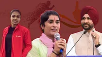 Babita Phogat Vinesh Phogat and Sandeep Singh