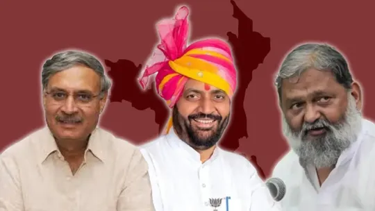 Rao Inderjit, Nayab Singh Saini and Anil Vij