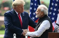 Donald Trump and PM Modi (file photo-PTI)