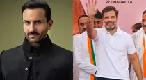 Saif Ali Khan has praised Rahul Gandhi