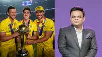 Mitchell Starc, Jose Hazelwood, Pat Cummins, Jay Shah