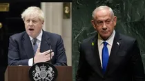 Boris Johnson,  Benjamin Netanyahu, Israeli Prime Minister