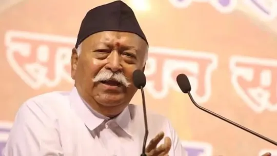 rss chief mohan bhagwat on bangladesh communal violence kolkata rape case israel hamas nagpur