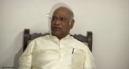 congress president mallikarjun kharge says pm modi bjp terrorist party they support those who rape tribals