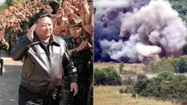 North Korea blows up inter-Korean road