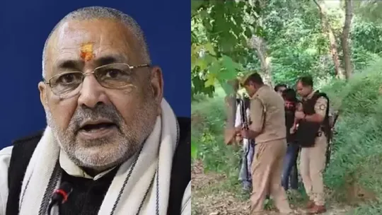 union minister giriraj singh on bahraich encounter said such criminals should be eliminated