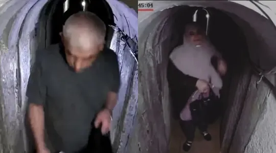 Yahya Sinwar Seen Inside Tunnel Hours Before October 7 Attack