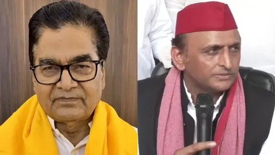 Ram Gopal Yadav and Akhilesh Yadav