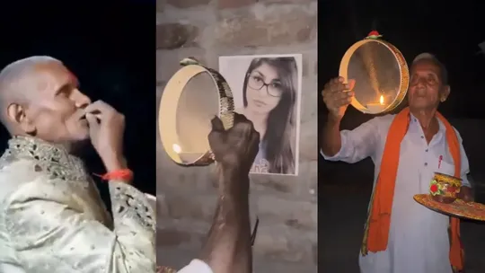 Mia Khalifa Karwa Chauth Reels