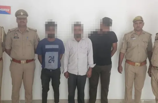 3 arrested for the murder plot (photo-X/@ghaziabadpolice)