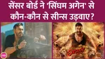 Which scenes were deleted by CBFC from Ajay Devgan Singham Again