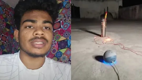 Odisha man uses Alexa to launch Diwali rocket video goes viral