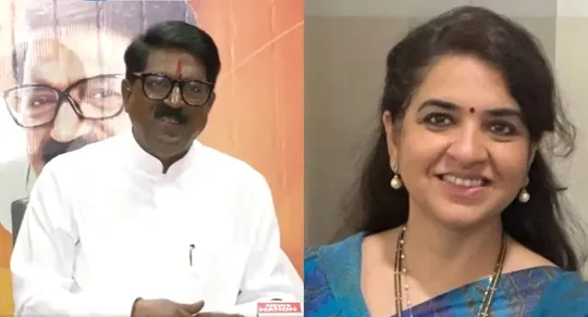 maharashtra mp Arvind Sawant apologizes for calling Shaina NC imported goods FIR registered