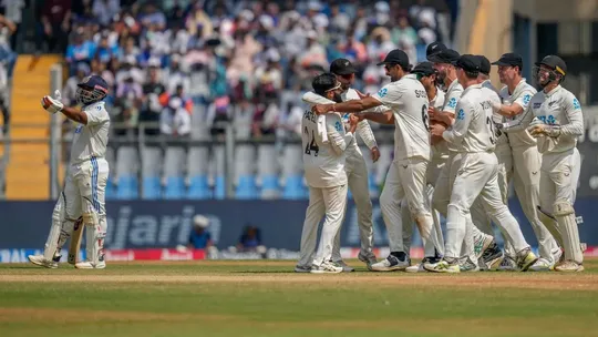 Rishabh Pant, Ajaz Patel