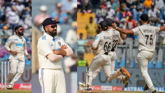 AJaz Patel, Rohit Sharma, INDvsNZ