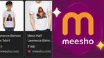 Meesho removes Lawrence Bishnoi t-shirts