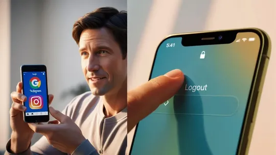 google and instagram siggned out from all devices