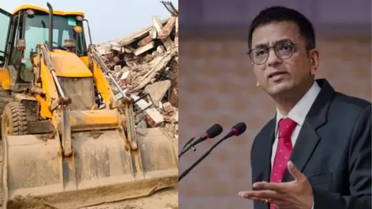 supreme court cji dy chandrachud slams up government on illegal demolition imposes 25 lakh fine