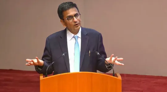 CJI DY Chandrachud responds to criticism 